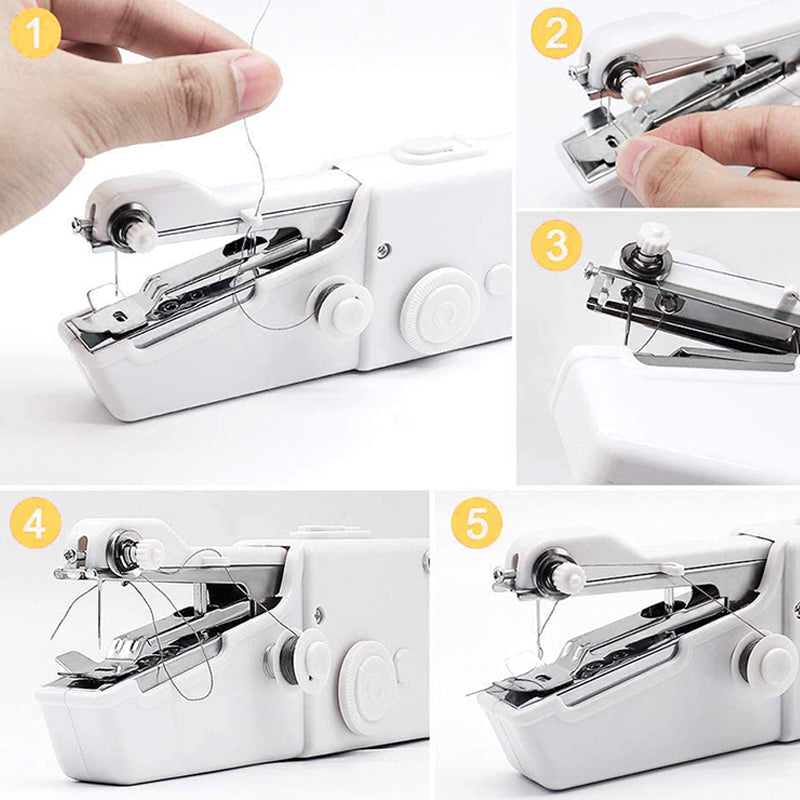 Draagbare handnaaimachine