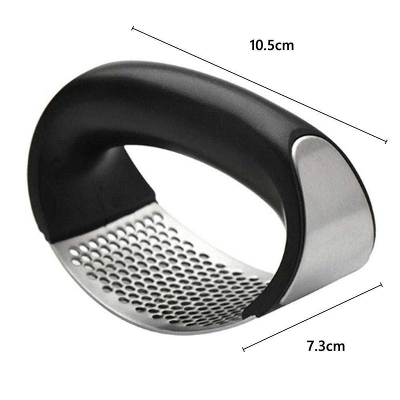 Roestvrijstalen knoflookpers