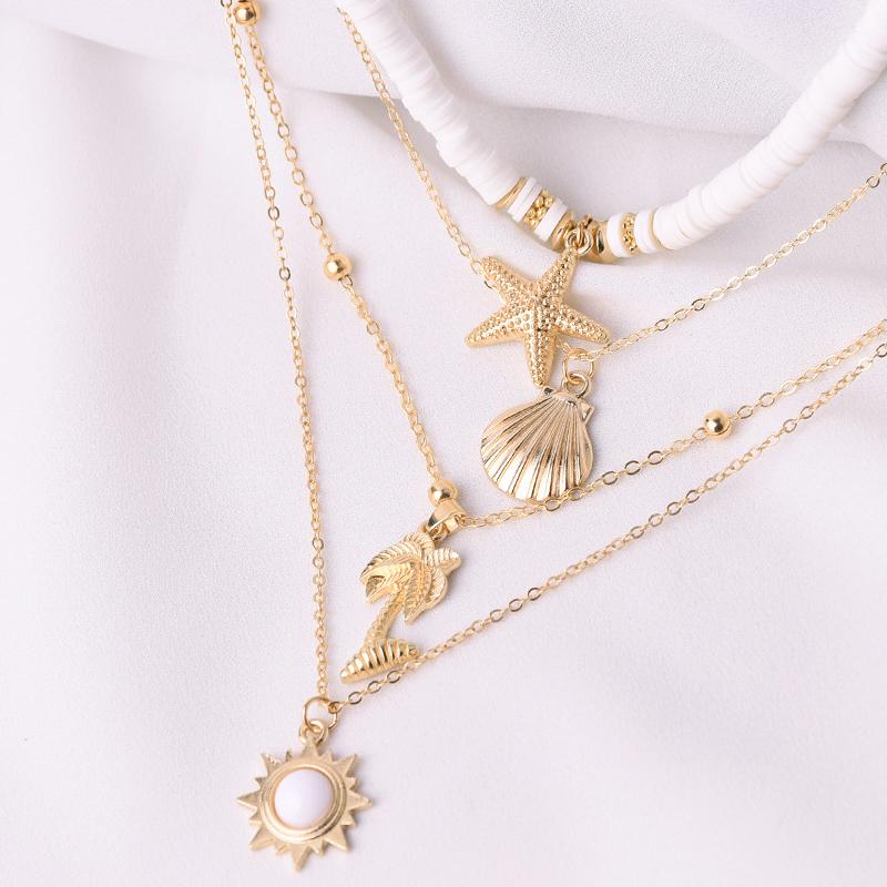 Meerlagige Y-vormige hanger ketting