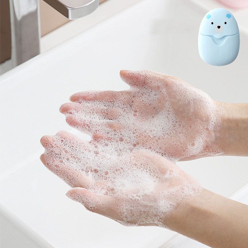 Draagbaar oplosbaar zeeppapier