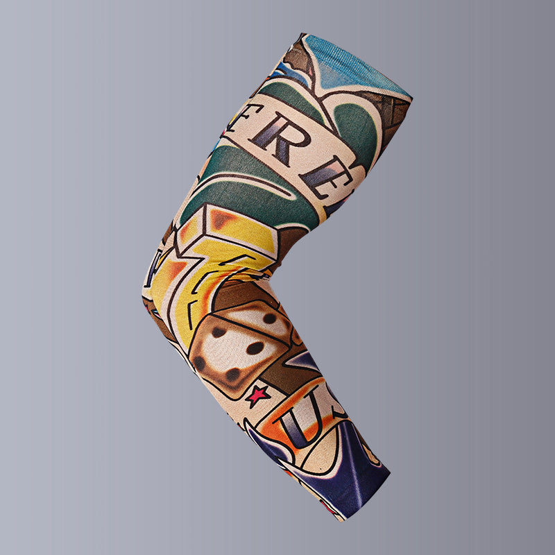 Mouwen in tattoo-stijl Zonnebrandcrème mouwen