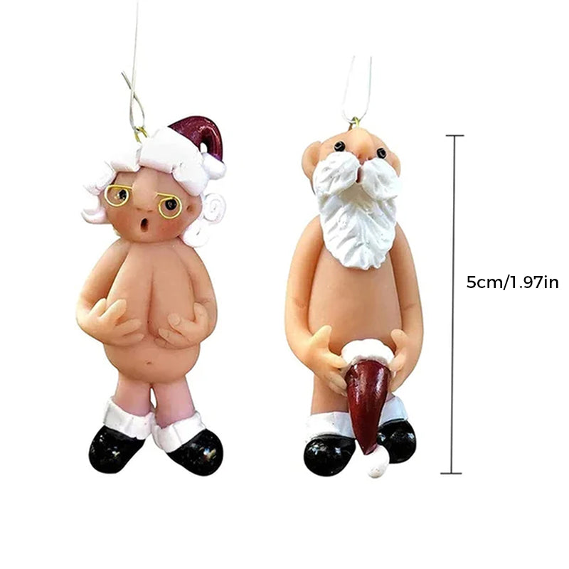 Kerstman Hanger Hars Kerstdecoratie