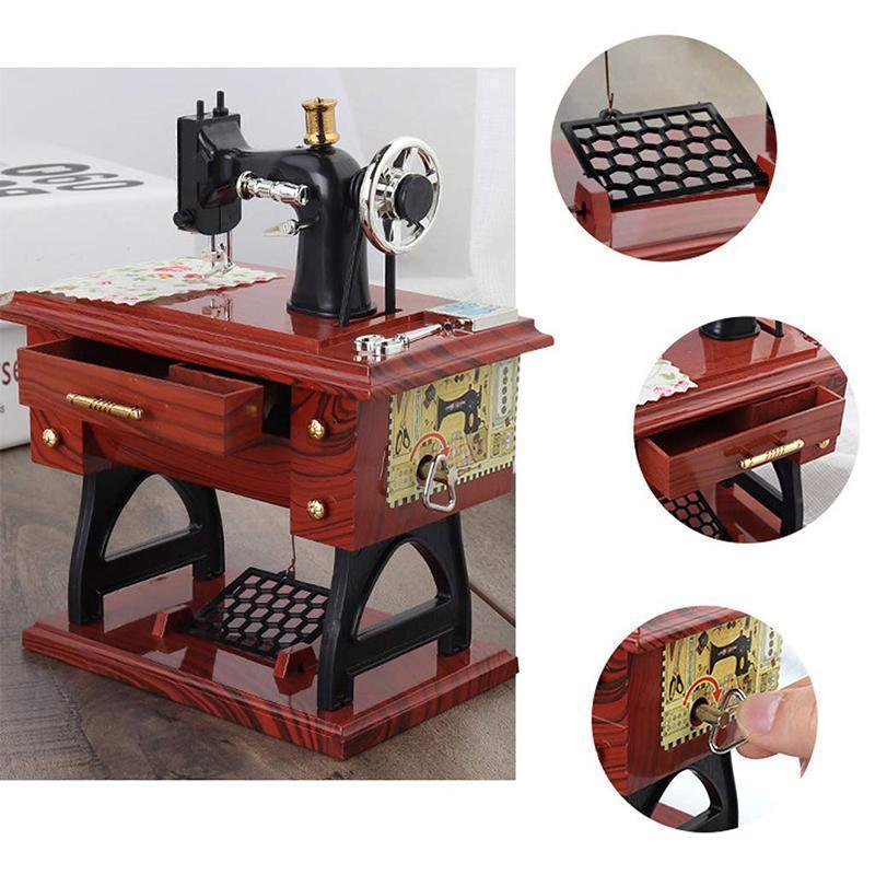 Mini Naaimachine Muziekdoos