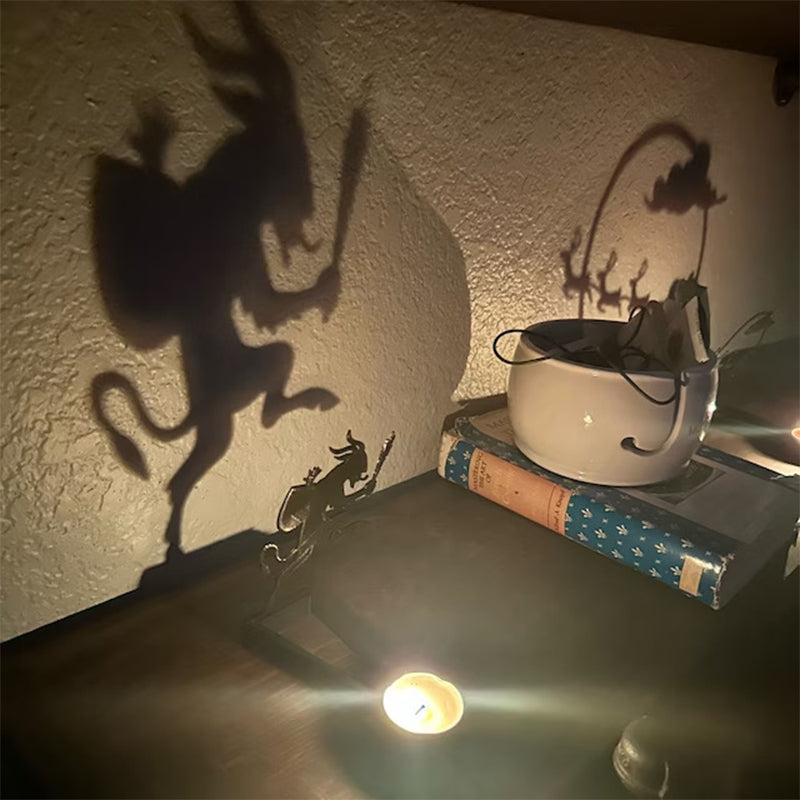 Spooktaculair Halloween-schaduwdecor