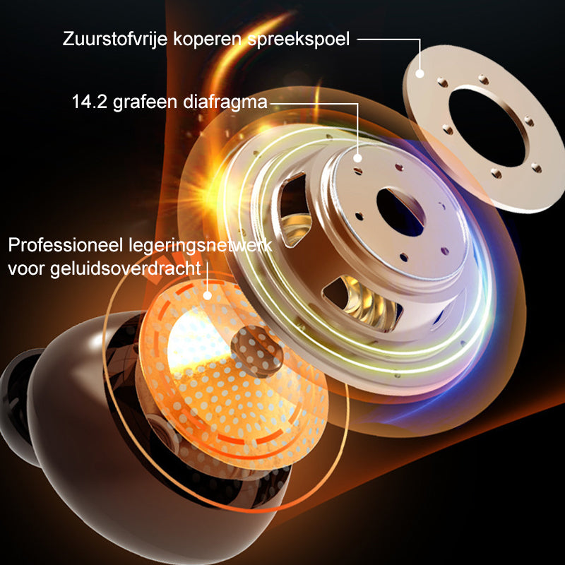 Draadloze oordopjes met aanraakbediening
