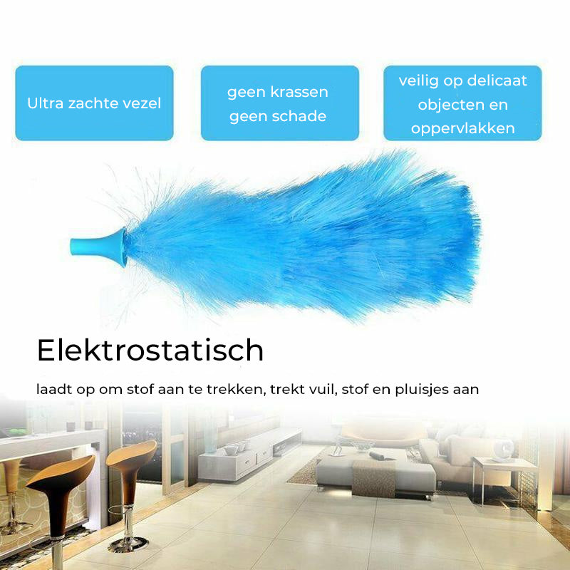 Hurricane Spinning Duster met 2 borstels om te wisselen