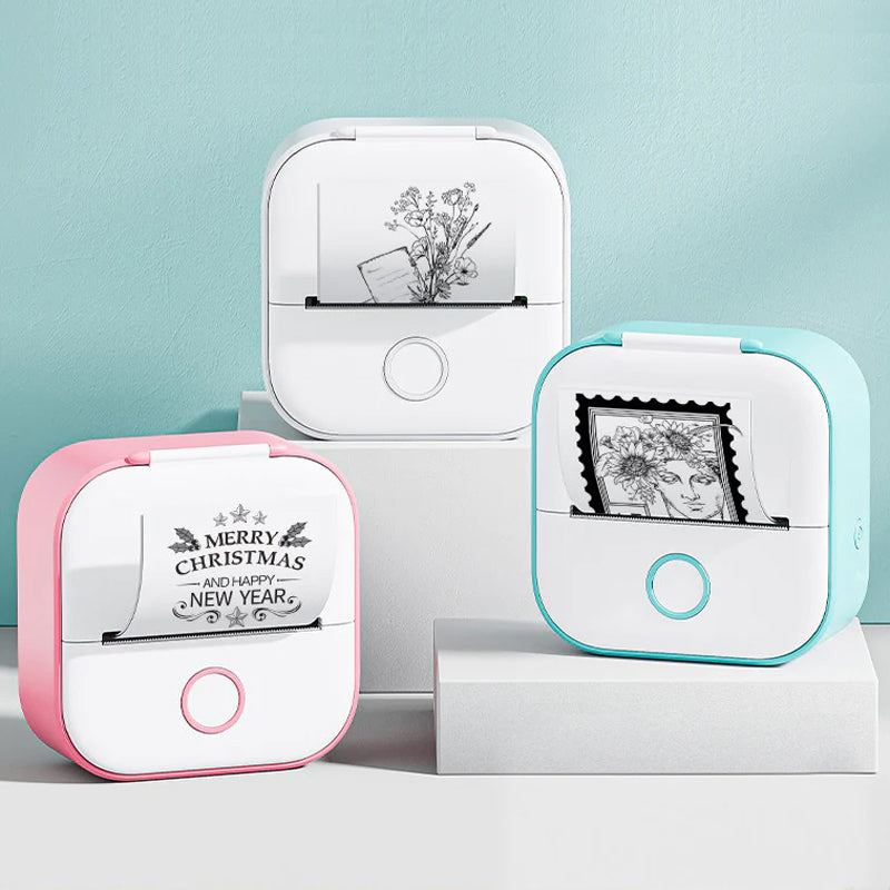Mini draagbare Bluetooth-printer