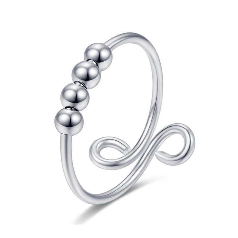 Originele angst verlichtings ring