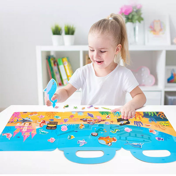 Draagbaar Jelly Quiet-boek