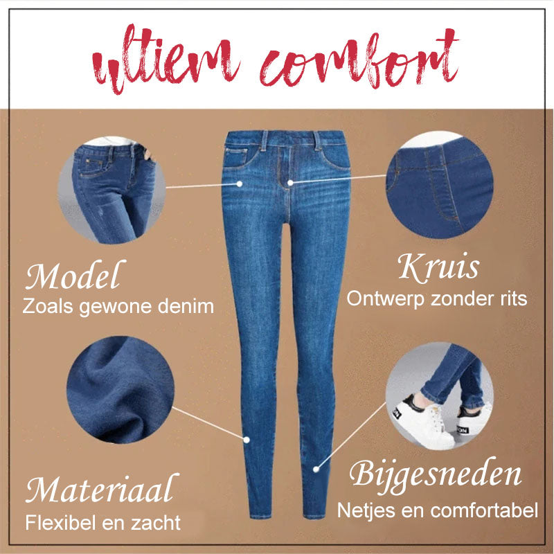 Jeans legging met perfecte pasvorm