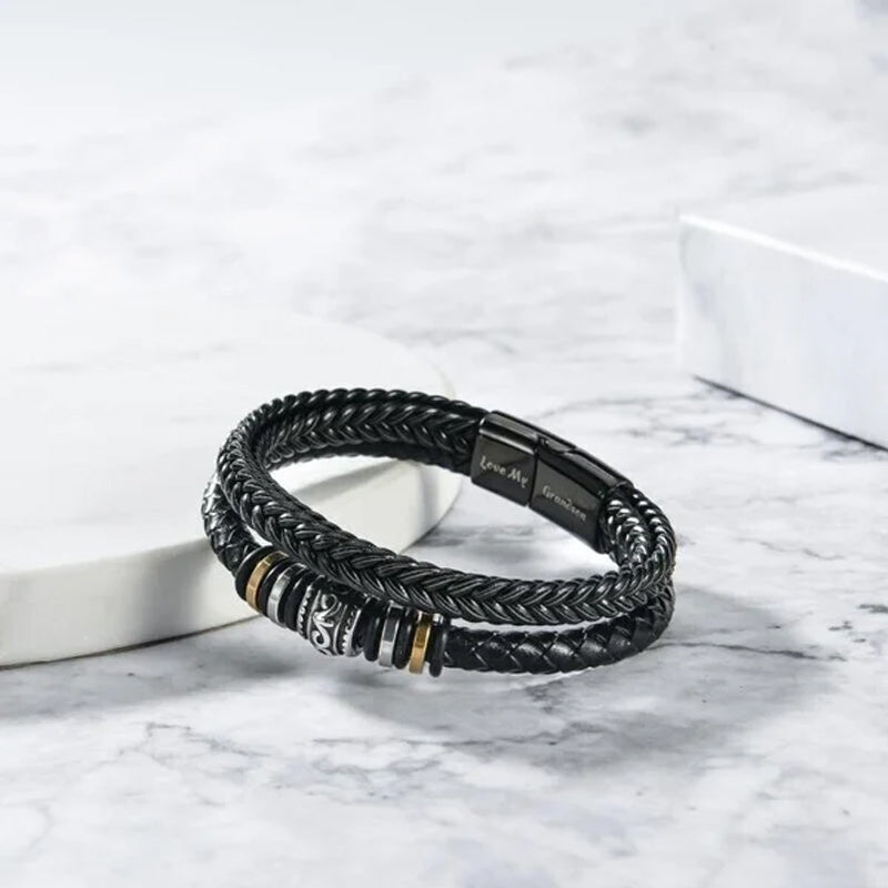 Ik zal altijd bij je zijn Dubbele rij armband