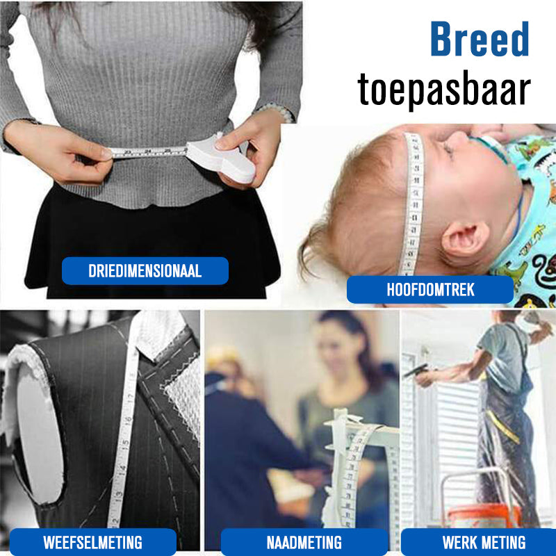 Automatische rolband singel meetliniaal