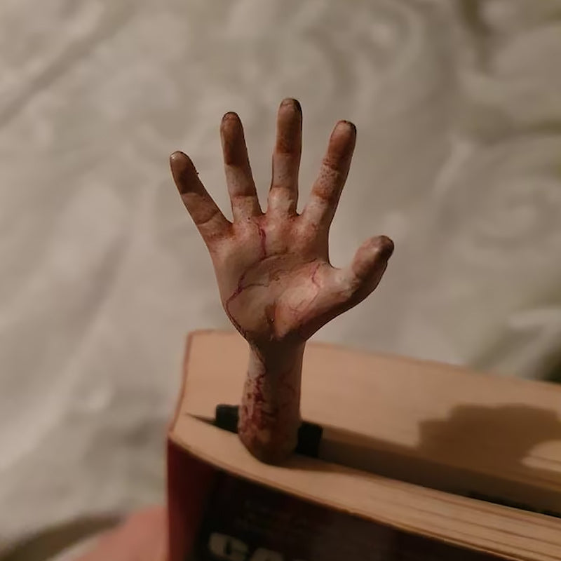 Halloween Ornamenten Enge Hand Bladwijzer