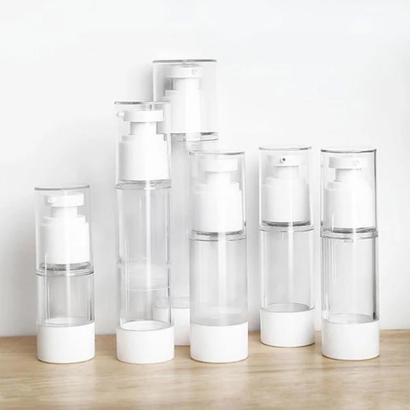 Airless pomp flessen