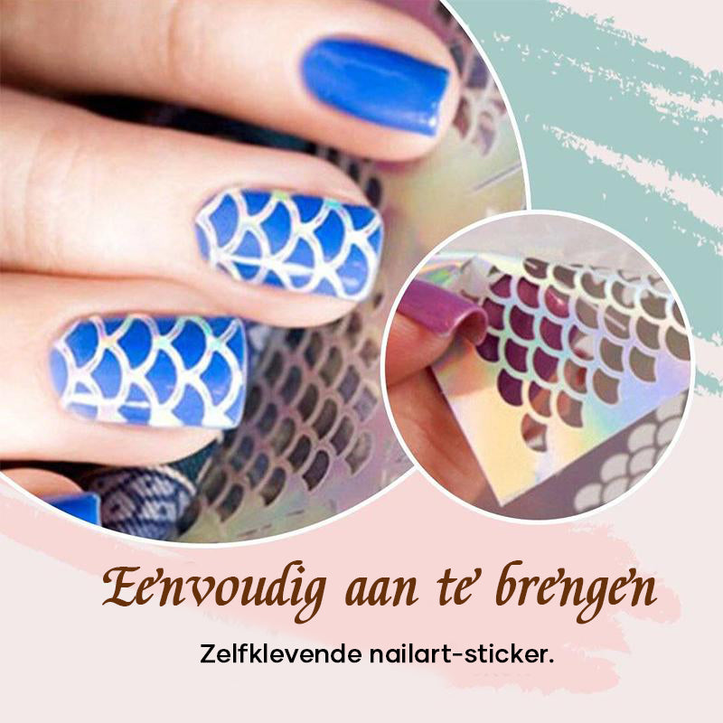 Art stencil sticker voor nagels (24 stks/set) [144 stickers]