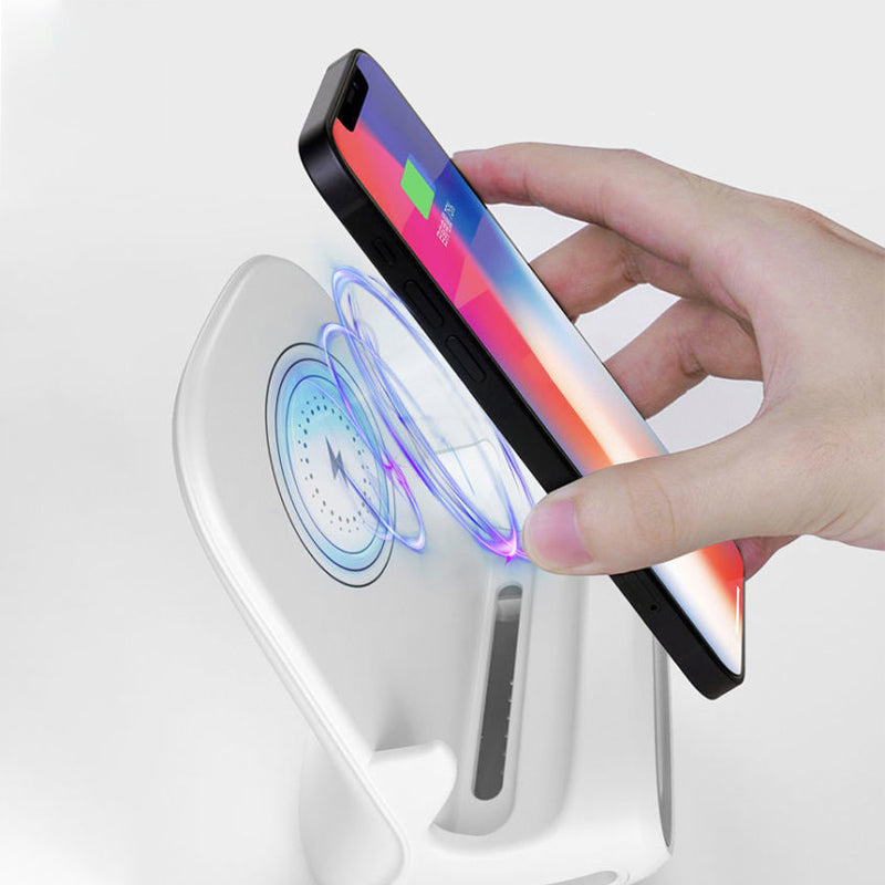 Desktop mobiele telefoonhouder draadloos opladen