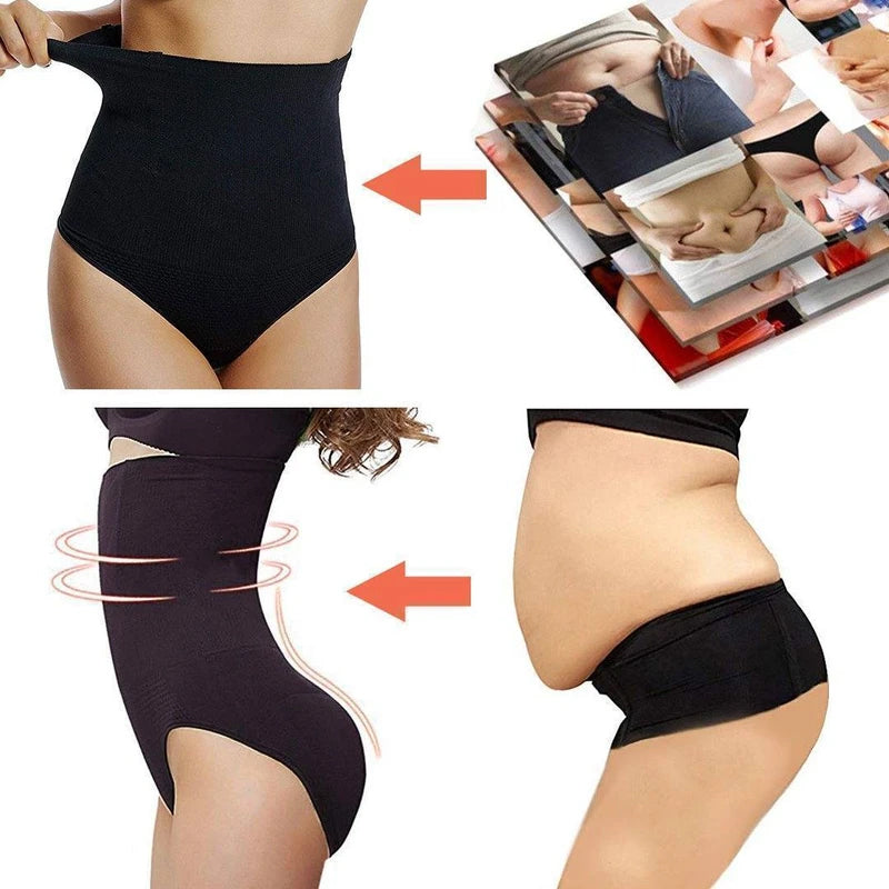 Shapewear slipje met hoge taille
