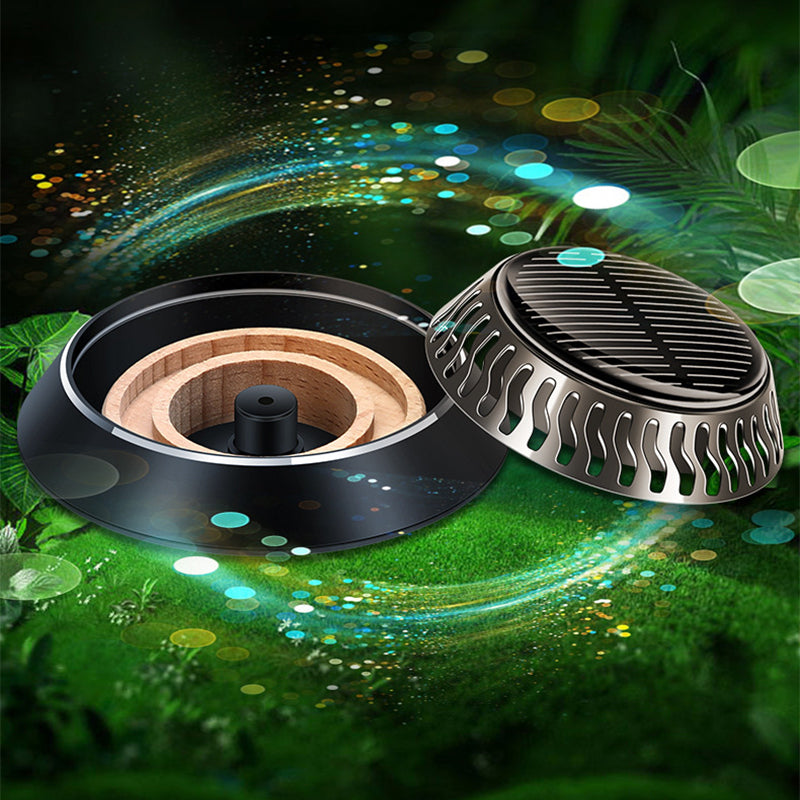 Zonne-roterende aromatherapie