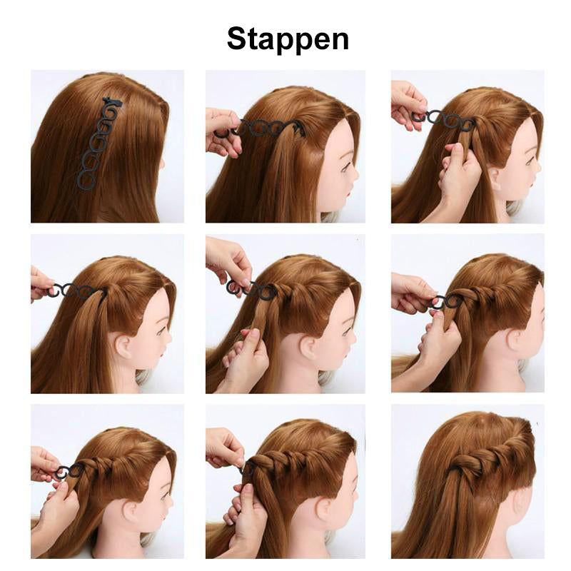 Twist Vlecht Haar DIY Vlecht Kappersgereedschap (2st)