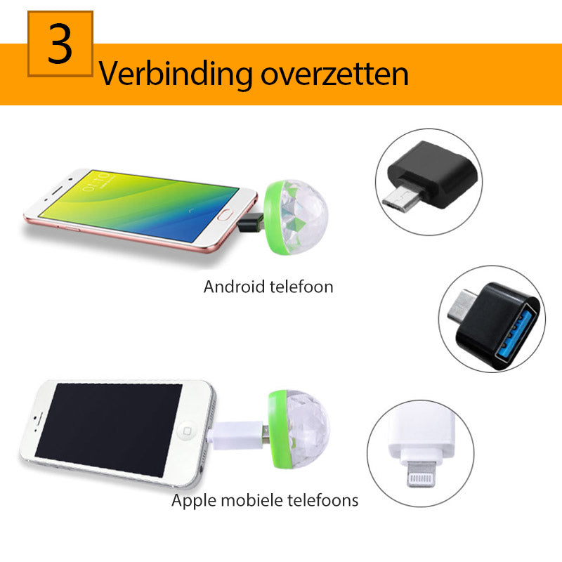 USB mini paddestoellicht