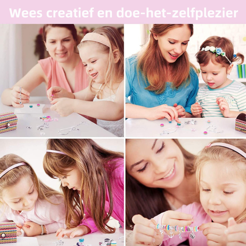 Eenvoudige DIY-set voor het maken van armbanden