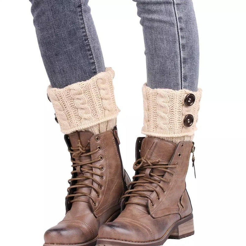 Knit boot toppers