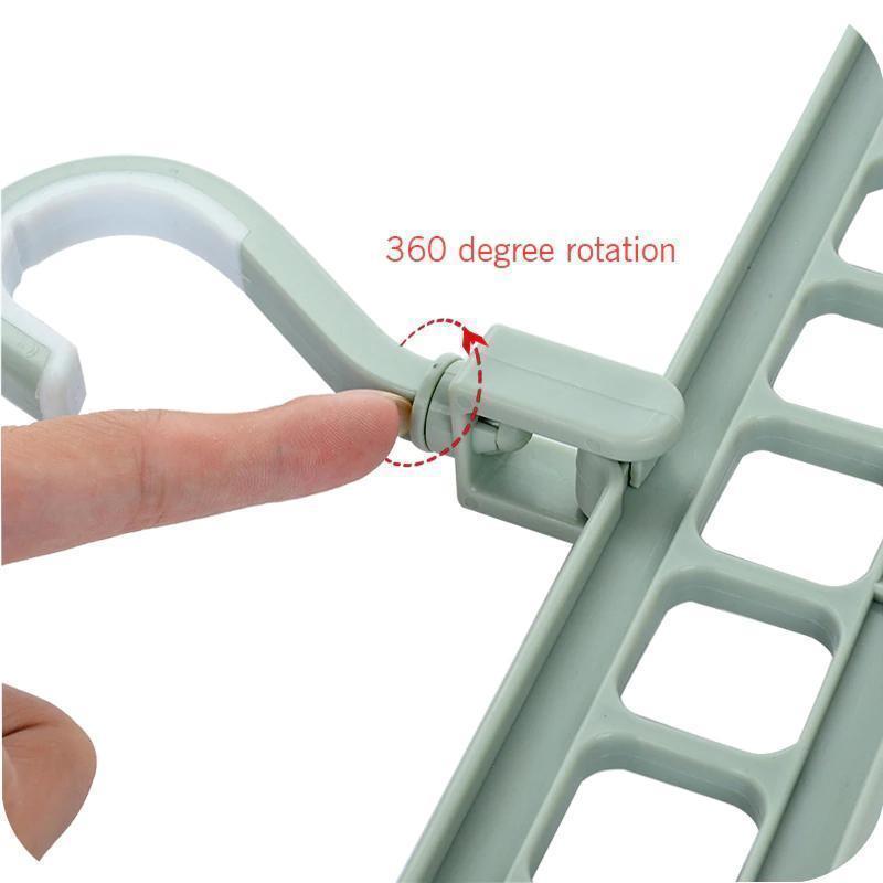Draai antislip opvouwbare hanger