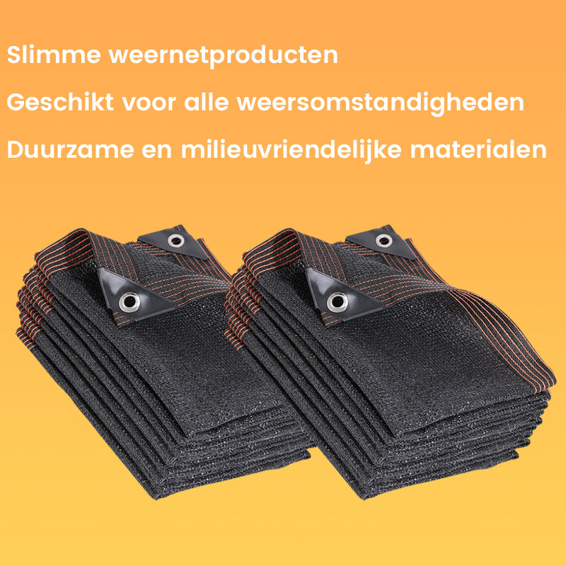Schaduwnet voor de tuin