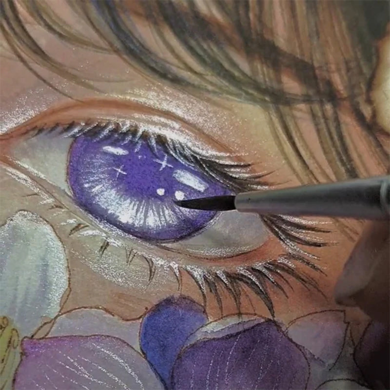 20 kleuren aquarelverfset