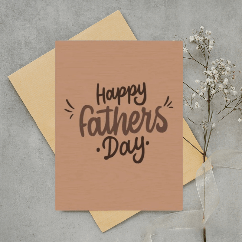 Endless Farting Father's Day Card