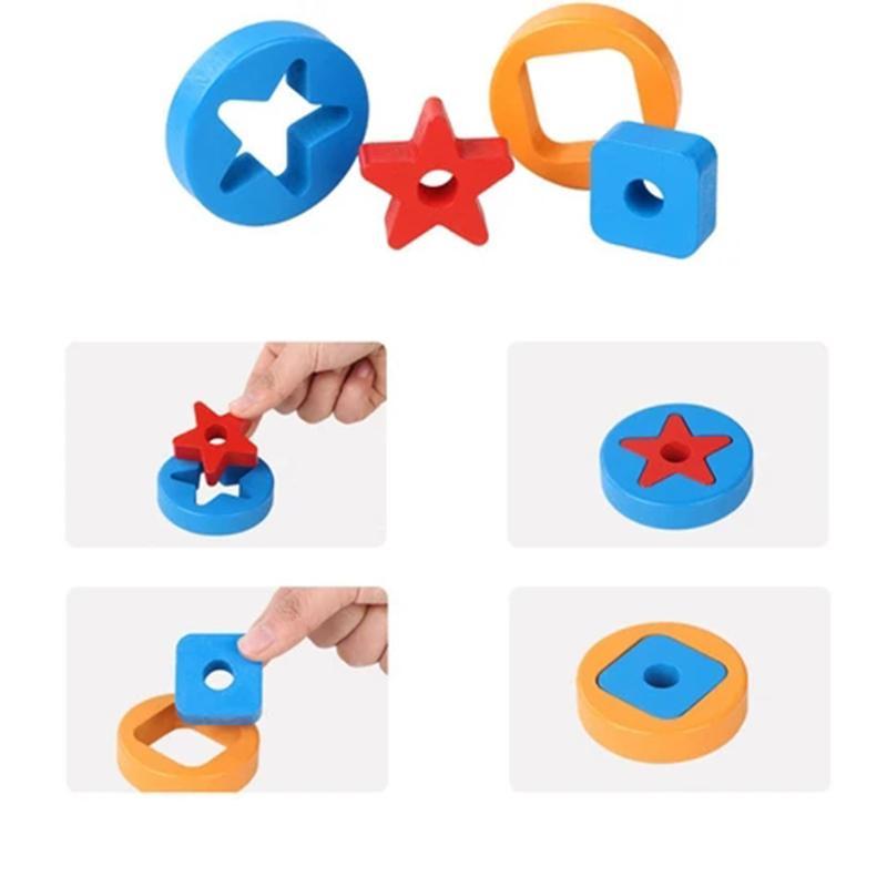 Educatieve toren van bijpassende bouwstenen speelgoed