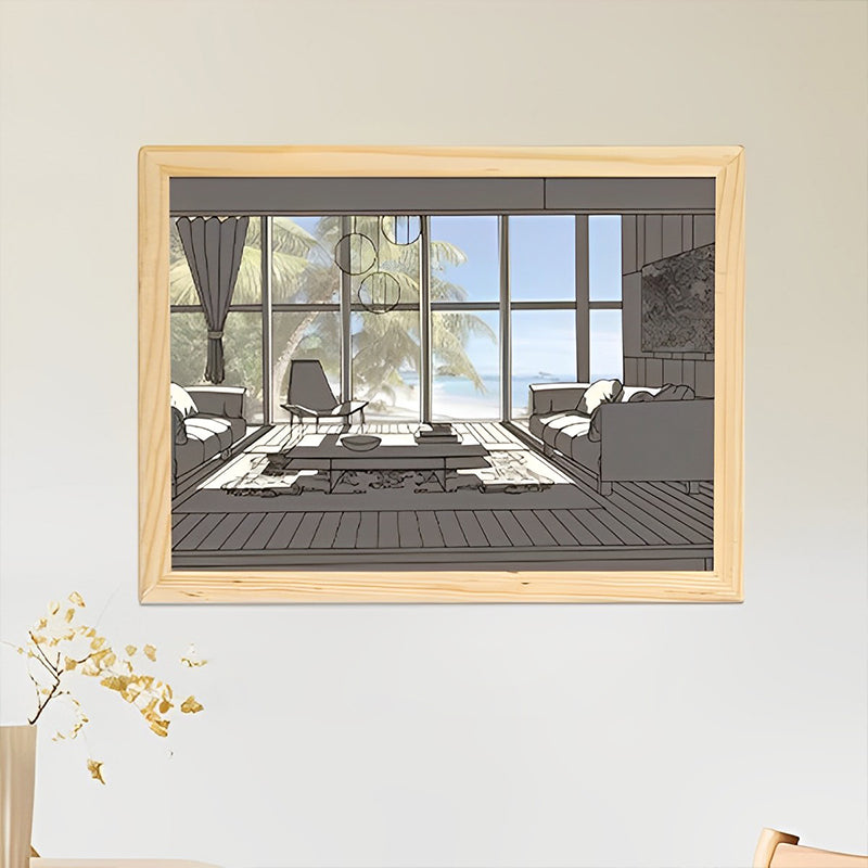 Verlichting Schilderij Decoratie