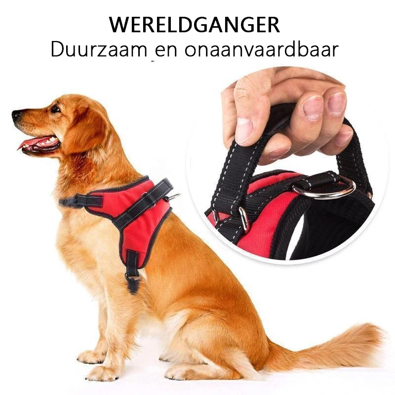 No-Pull hondentuig, verstelbaar harnas voor honden