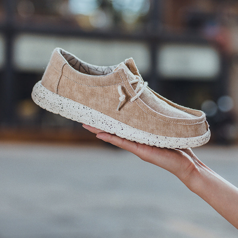 Grote maten casual canvas schoenen