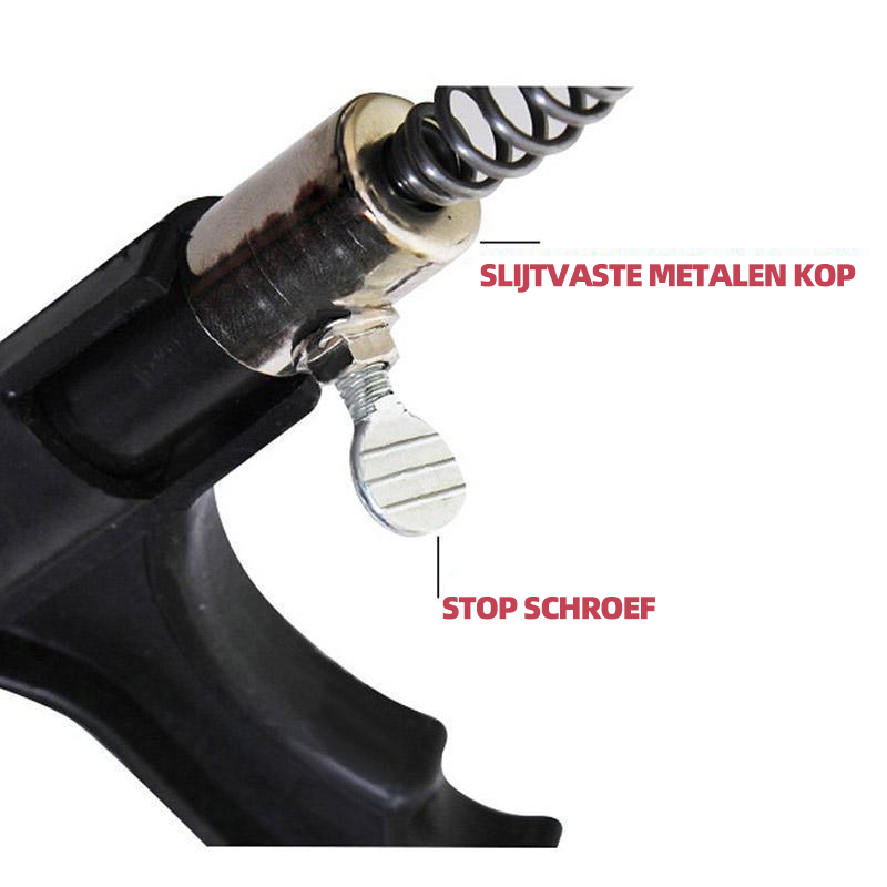 Handmatig pijpbaggergereedschap