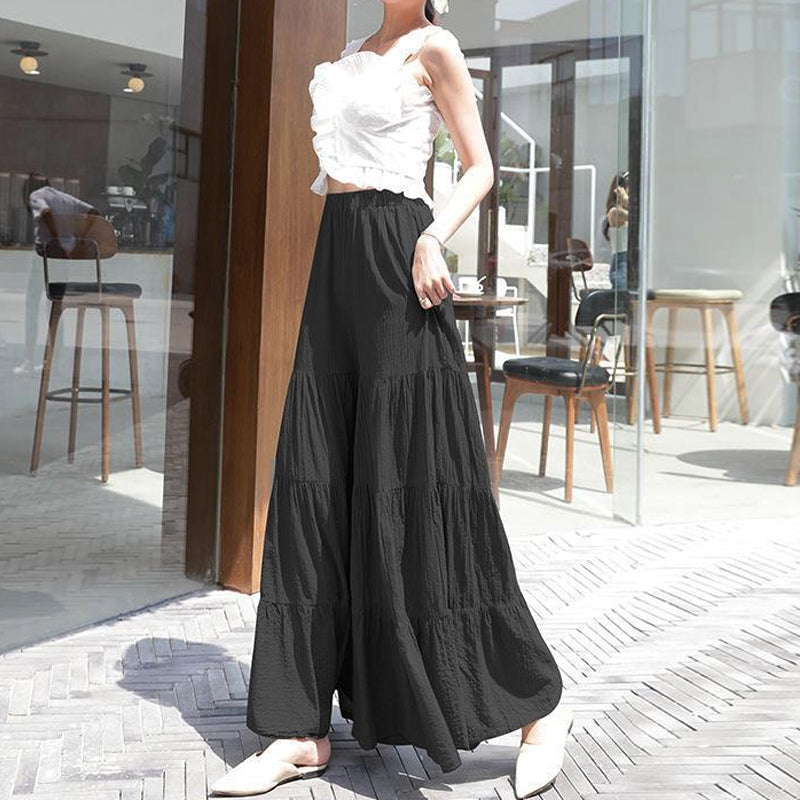 Monochrome retro strandbroek