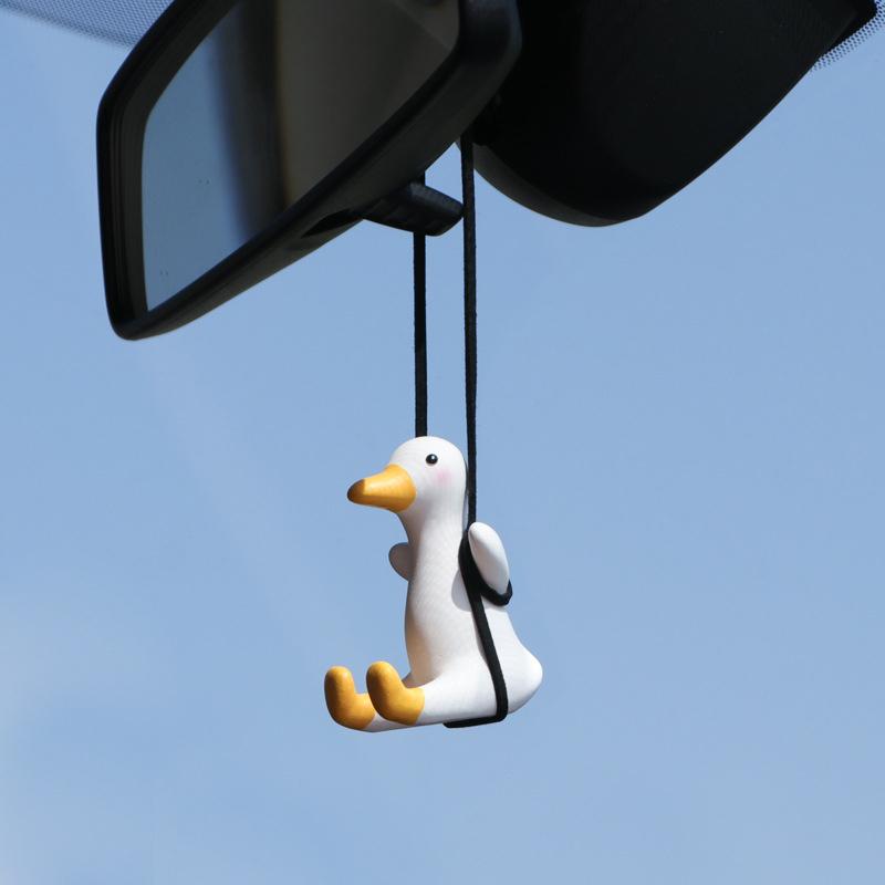 Auto vliegende eend hangend ornament