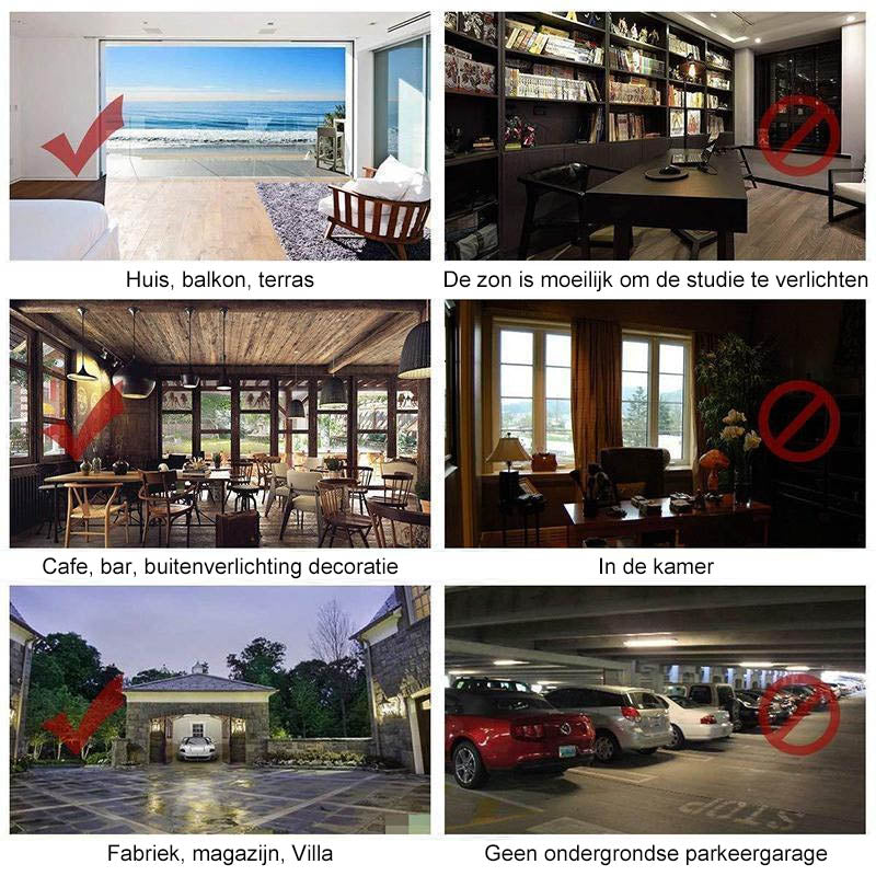 Kleurveranderende LED Waterdichte Windgong op Zonne-energie