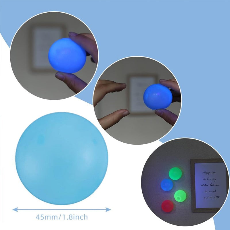 Glow in The Dark kleverige ballen