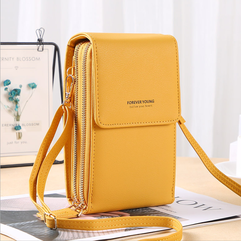 Crossbody-telefoontas met touchscreen met grote capaciteit