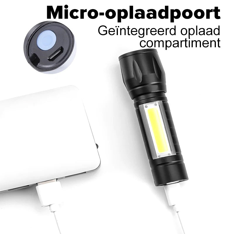 Mini draagbare zaklamp