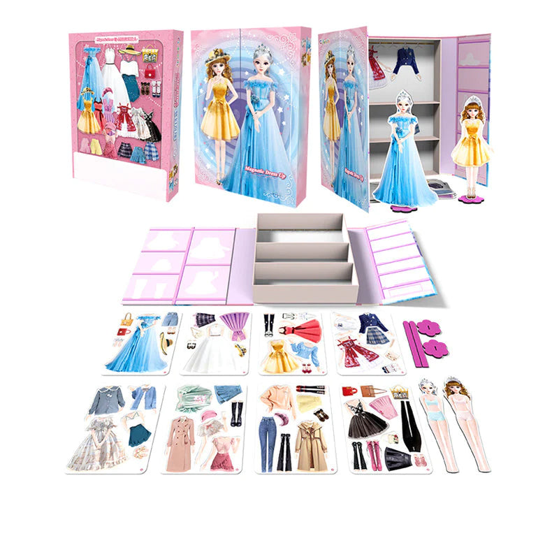 Magnetisch aankleedspel voor meisjes