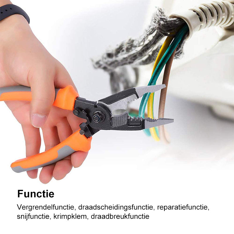 6 in 1 multifunctionele elektricientang