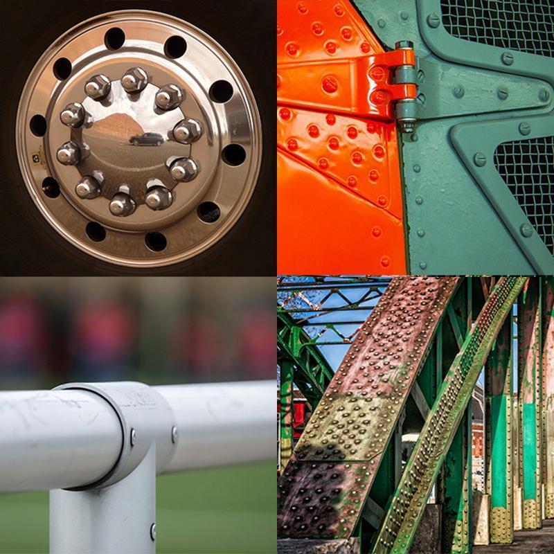 Professionele klinknagelpistooladapterset 🛠Met 4 stuks verschillende mondstukbouten