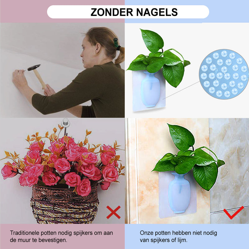 Magische siliconen vaas