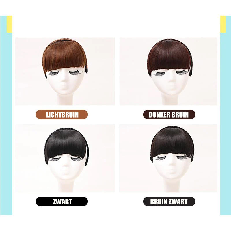 Secret Bang gevlochten hoofdband