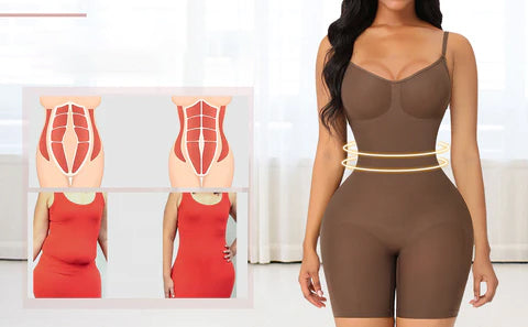 Shapewear voor het hele lichaam met buikcontrole