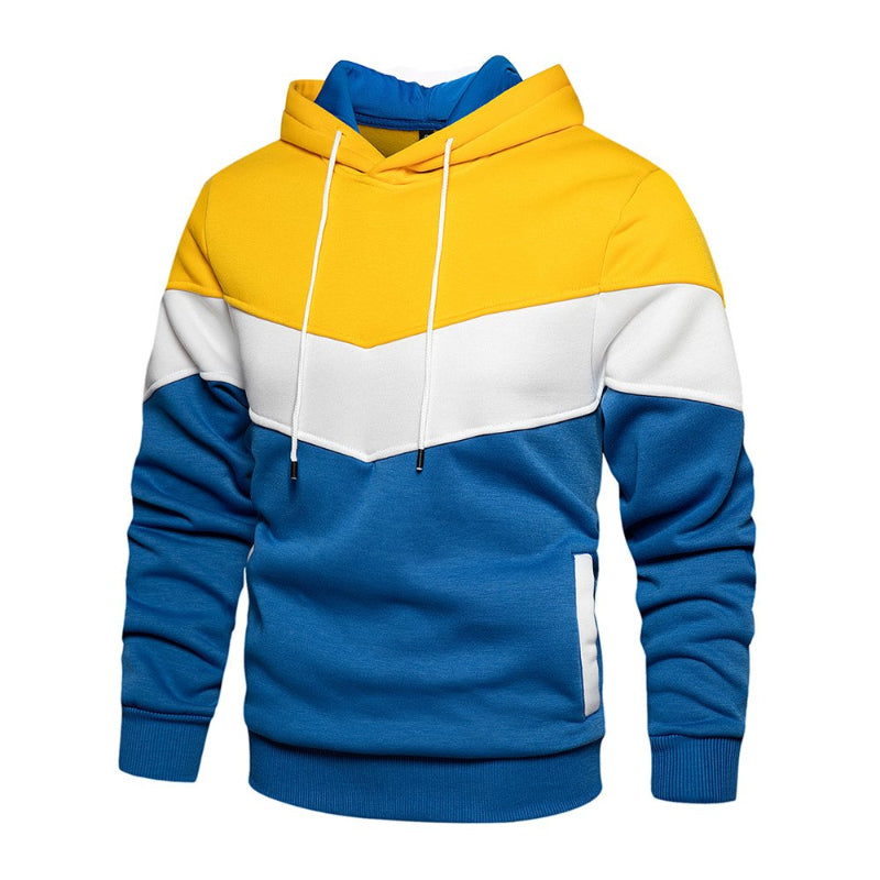 Lente-sweatshirt met kleurvlakken voor heren en dames