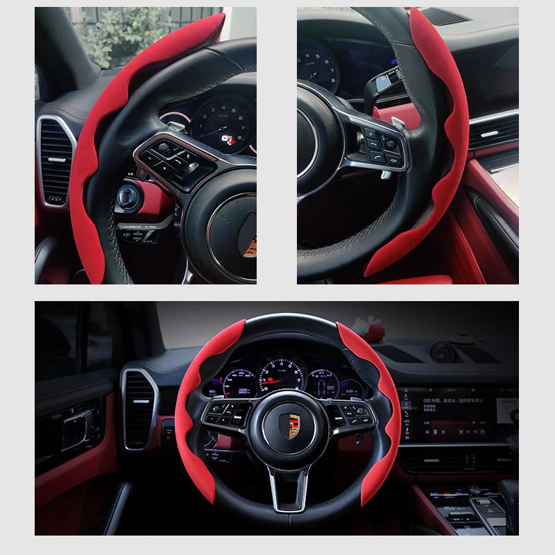 Auto antislip pluche stuurhoes