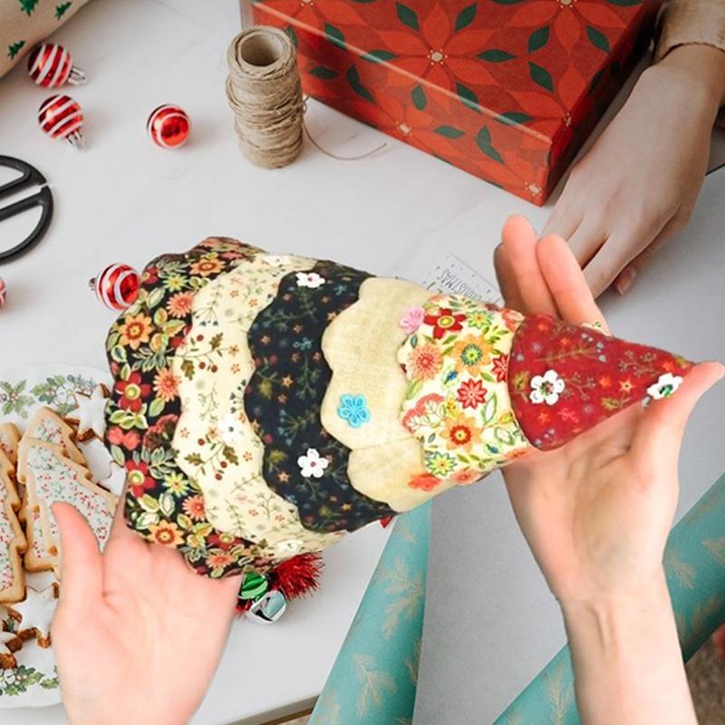 Handgemaakte Kerstboom Quilting Set